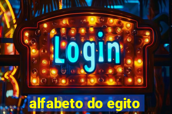 alfabeto do egito